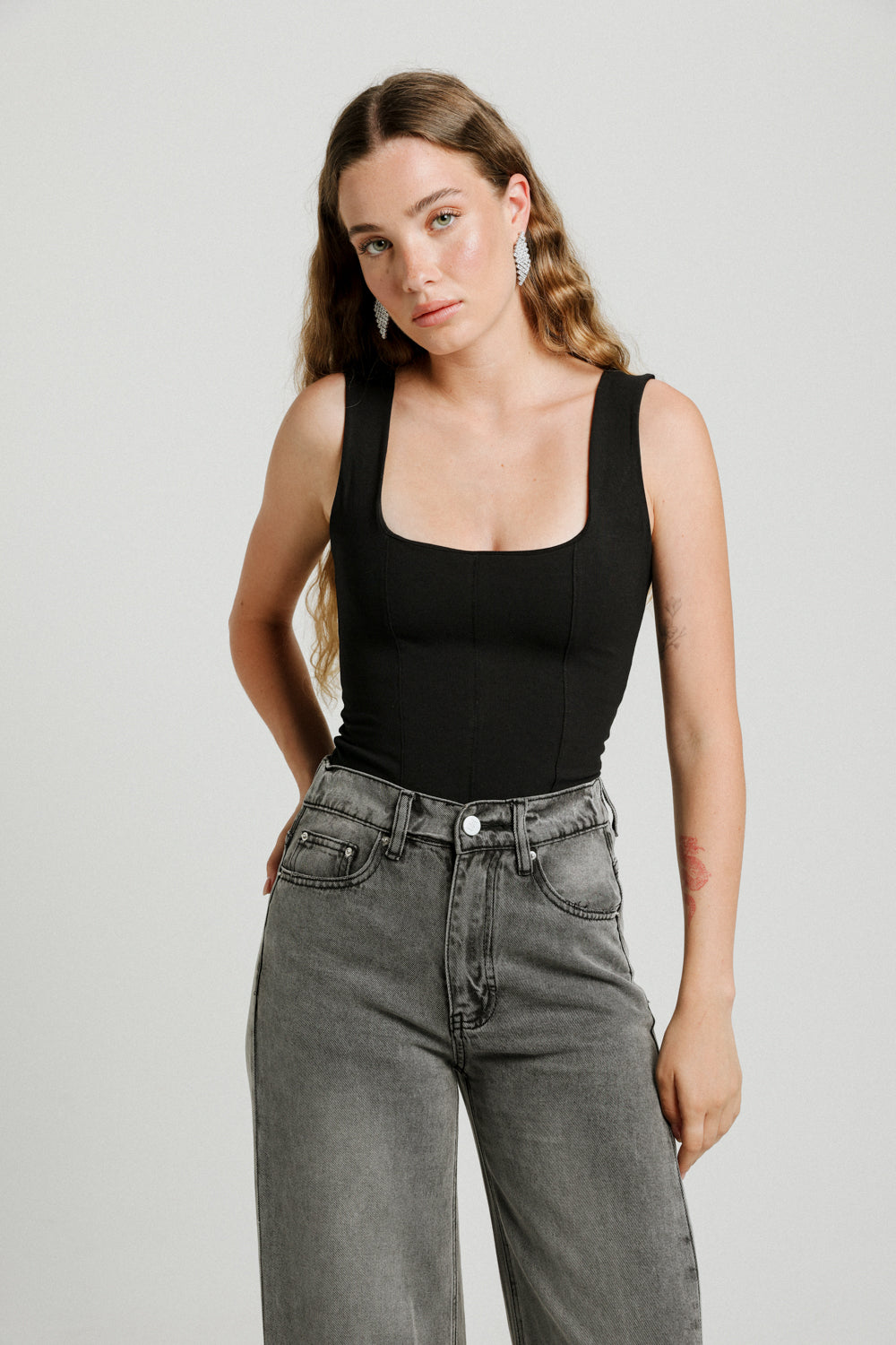 Corset Black Tank – SEESTARZ