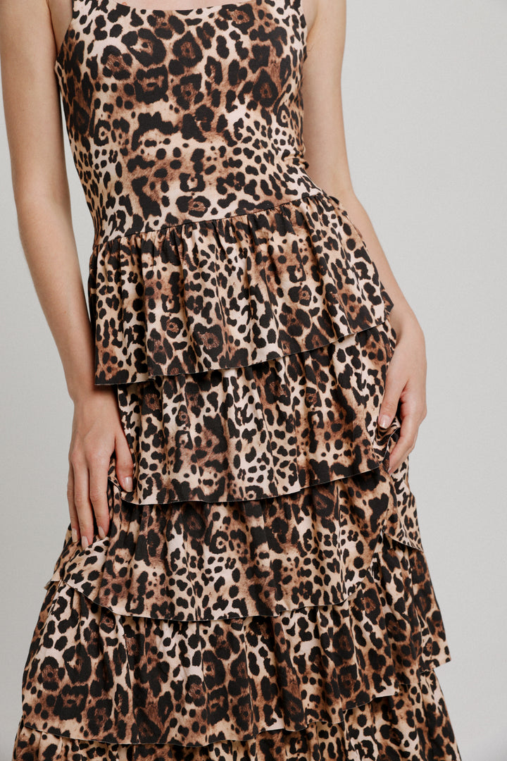 Peak Leopard Dress
