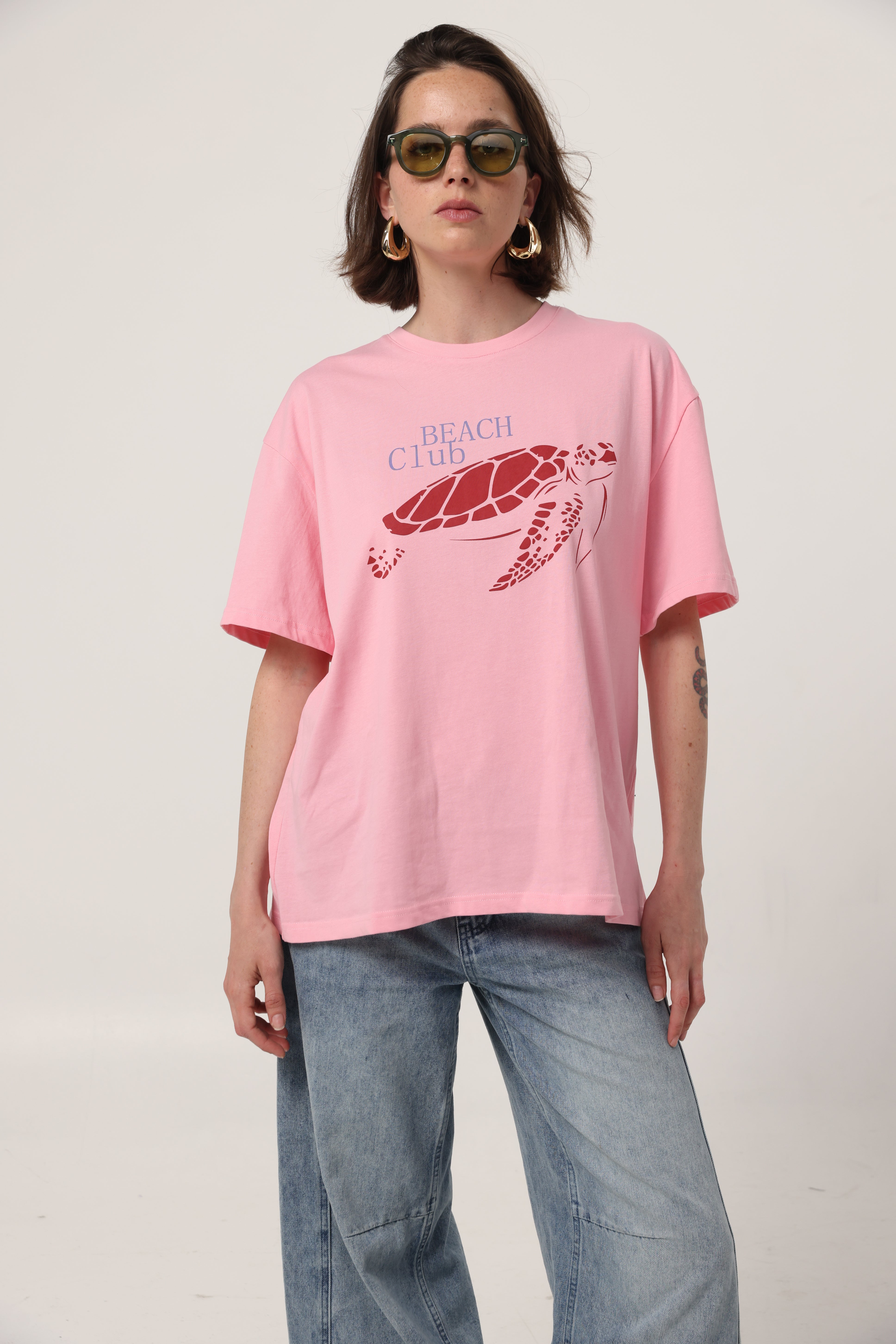 Beach Club Pink T-Shirt – SEESTARZ