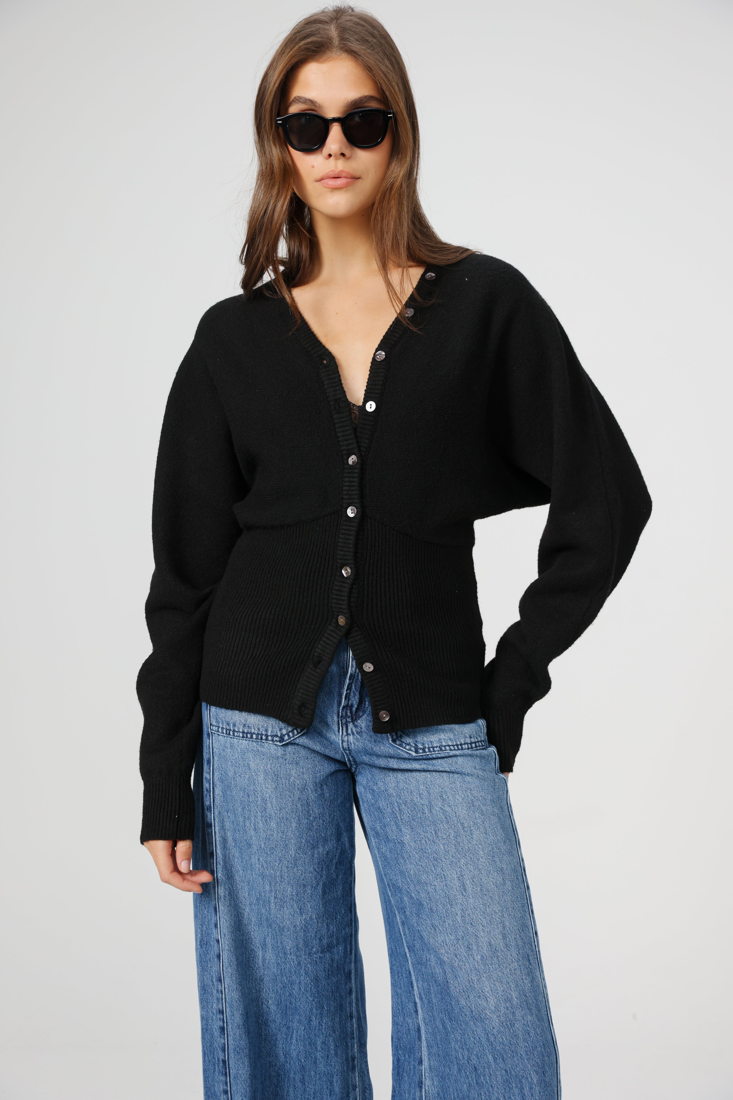 Suf Black Cardigan – SEESTARZ
