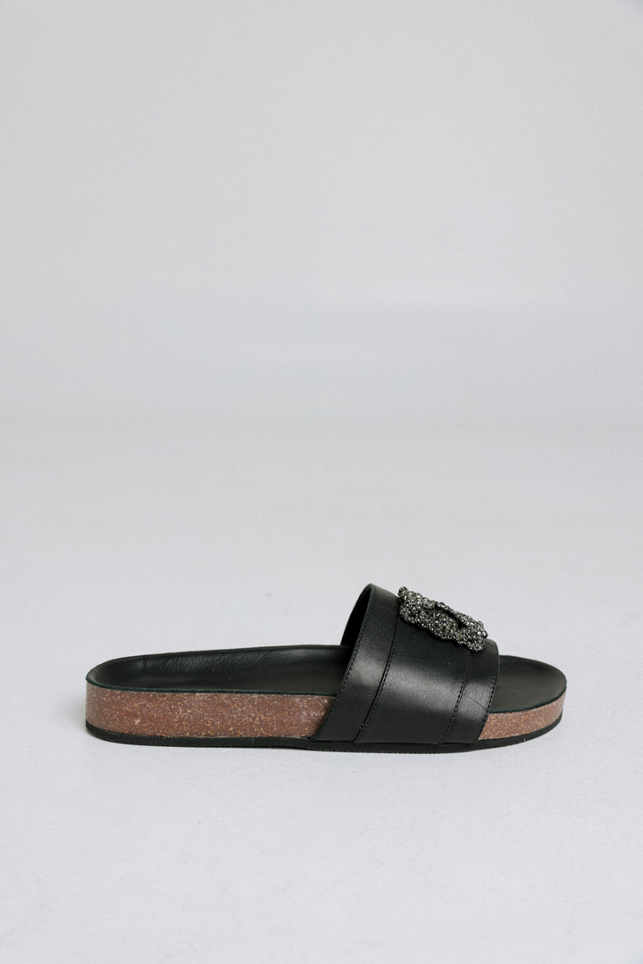 סנדלי נשים - נעלי קיץ NO.3 Black Sandals מידות 36-40