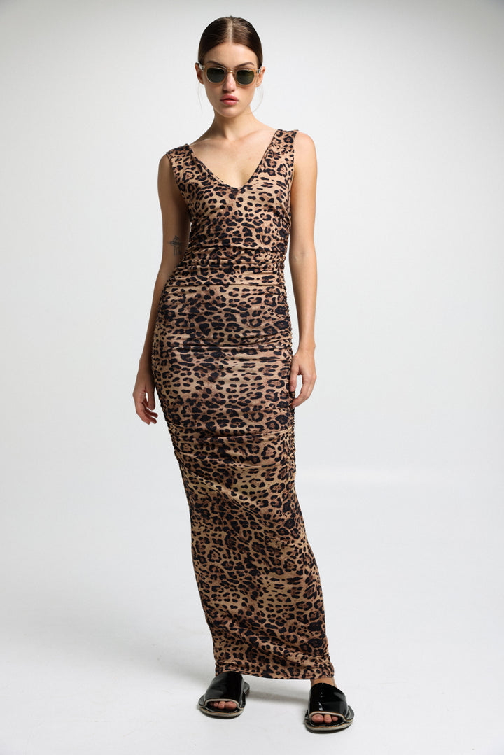 Island Leopard Dress