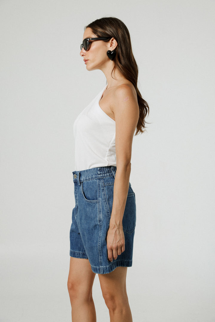 Your White One Shoulder Shirt