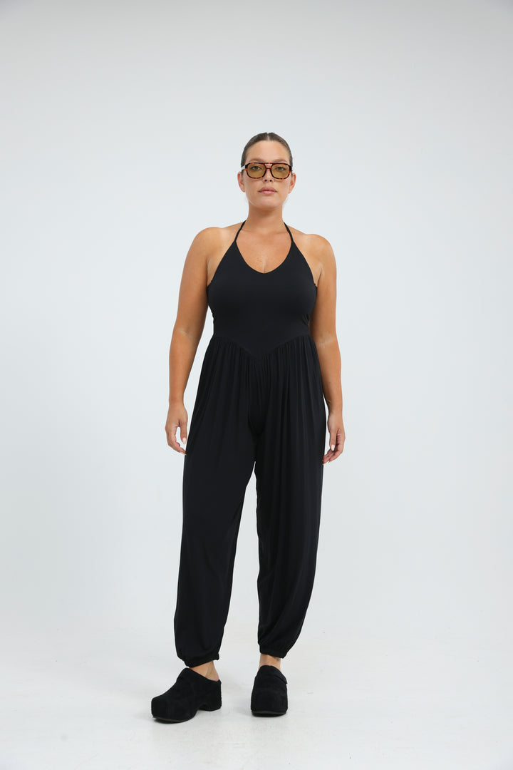Core Leopard Jumpsuit