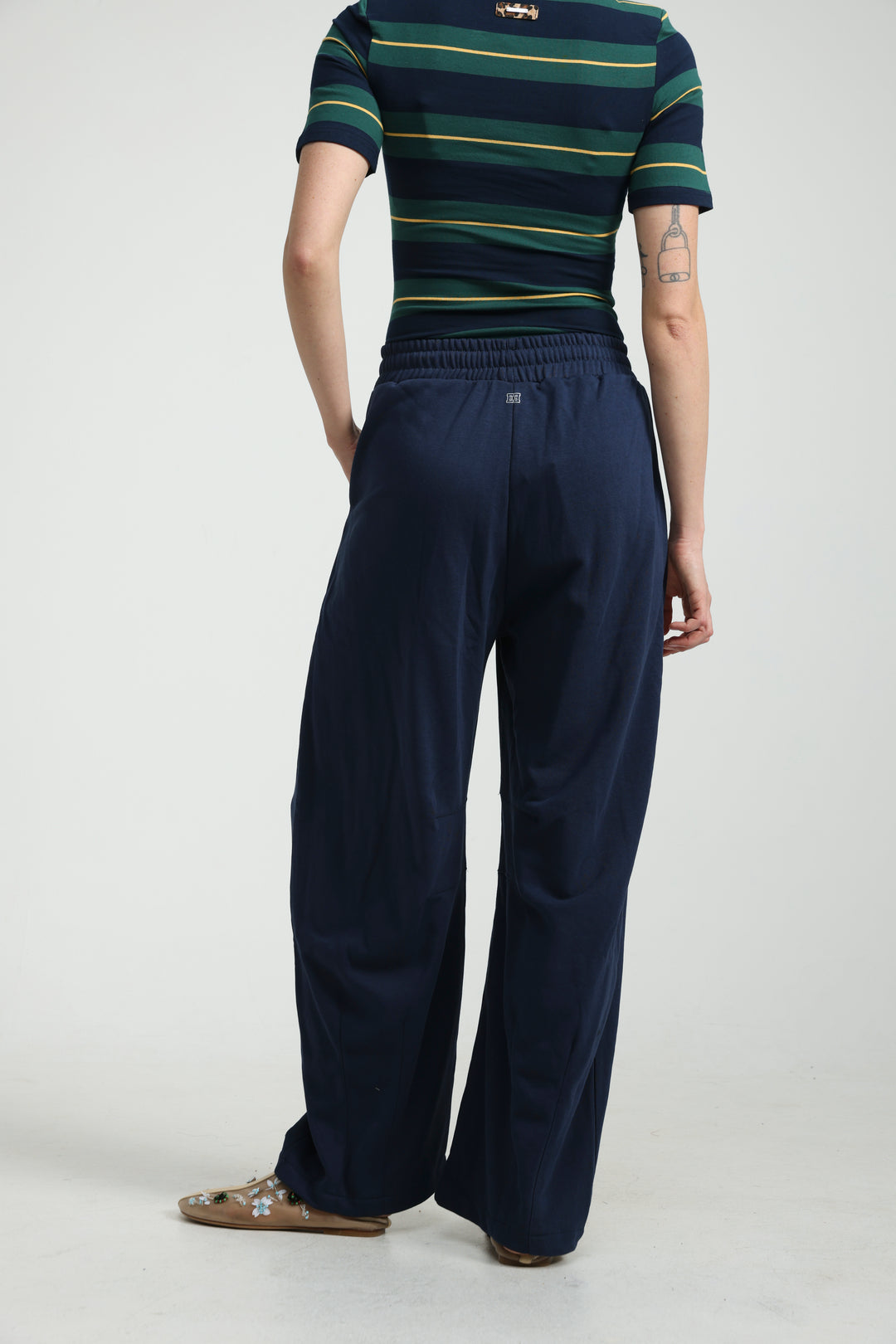 Familiar Navy Joggers