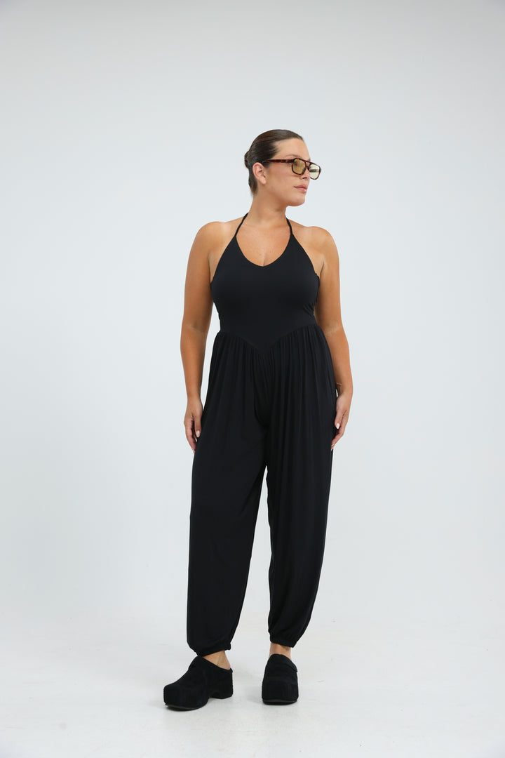 Core Leopard Jumpsuit
