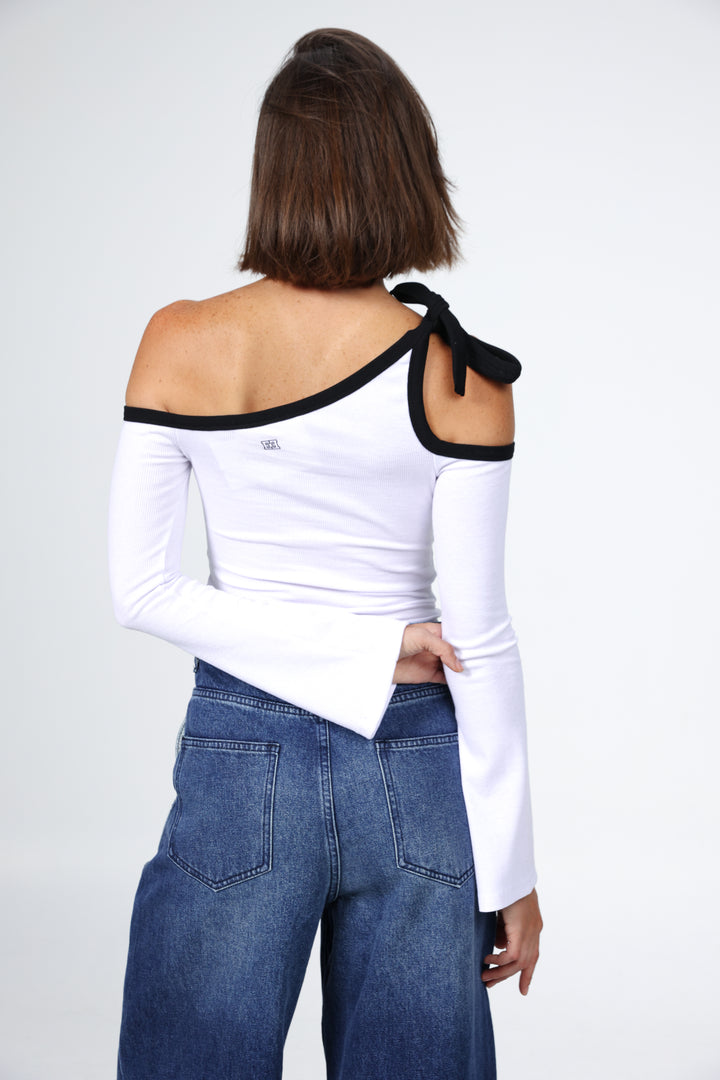 Tied White Shirt