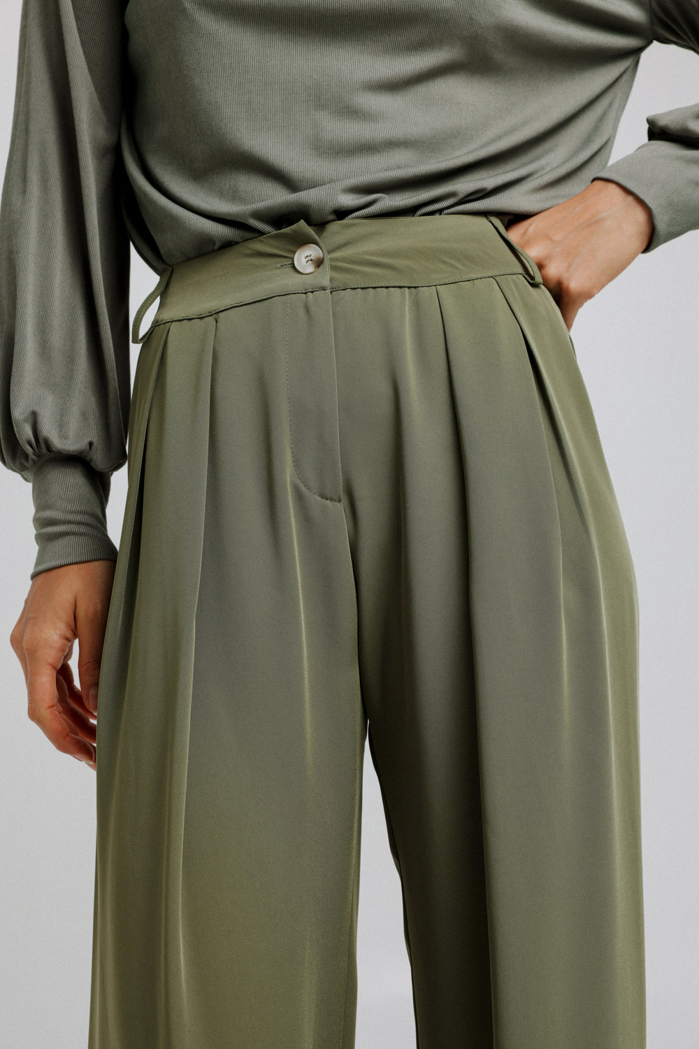 Look At These Olive Green Bottoms