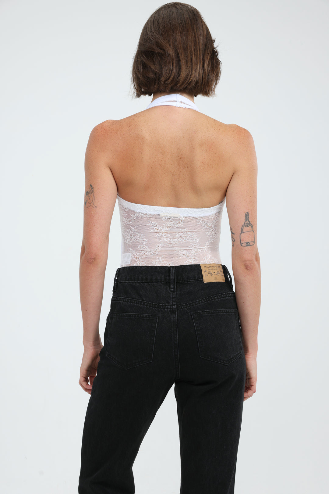 Aura White Bodysuit