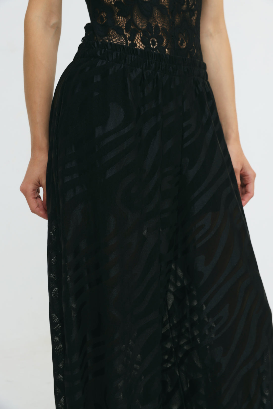 Slick Black Balloon Bottoms