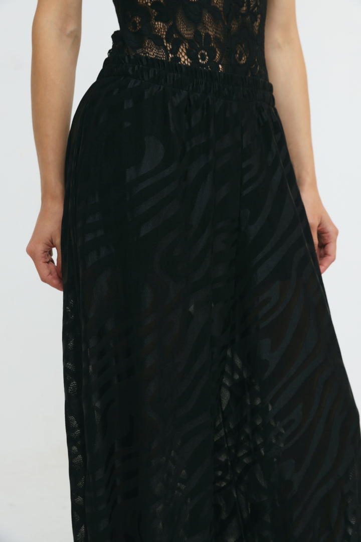 Slick Black Balloon Bottoms
