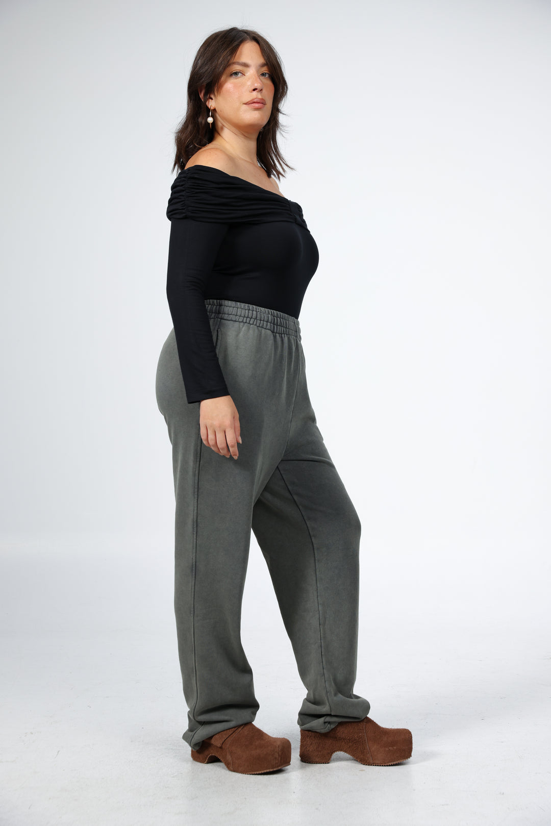 Craving Black Off Shoulder Top
