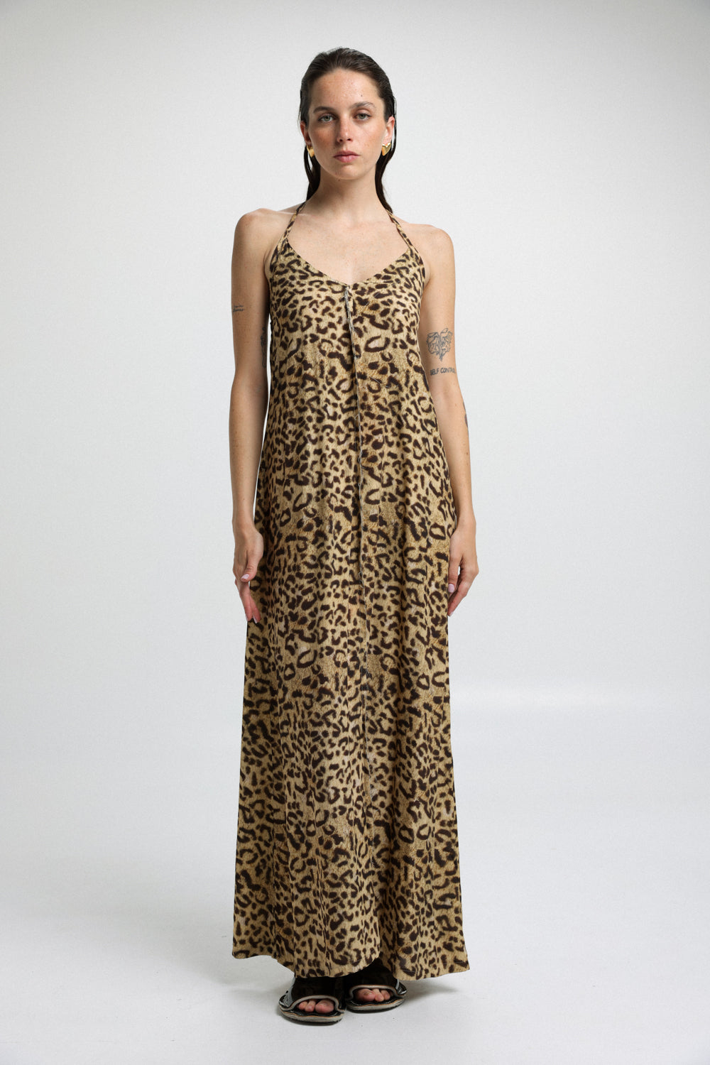 Trouble Leopard Dress