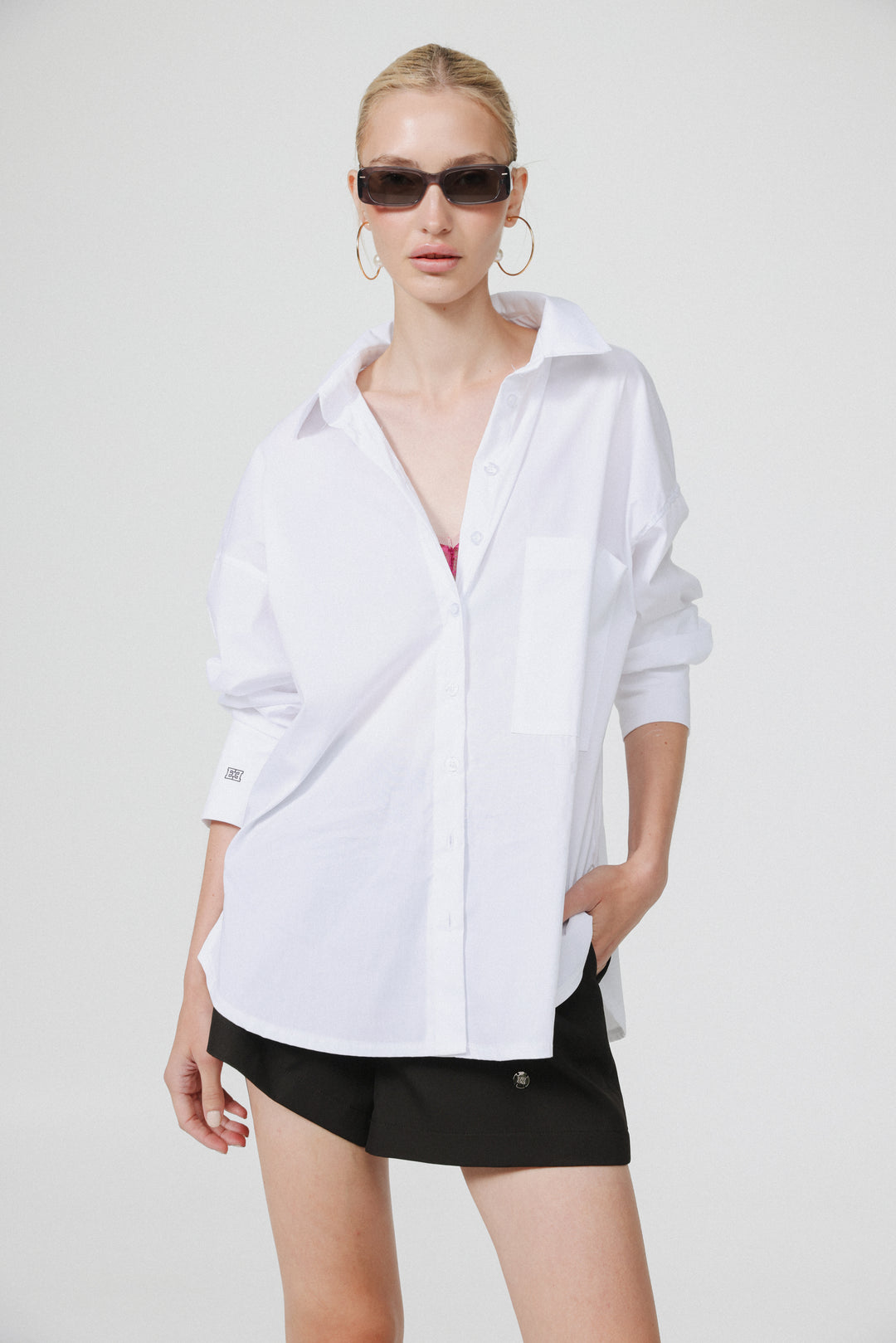 True White Buttoned Shirt