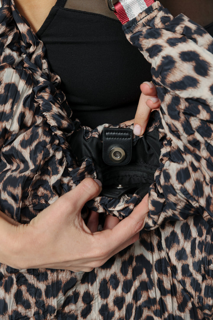 Wrinkle Cheetah Bag