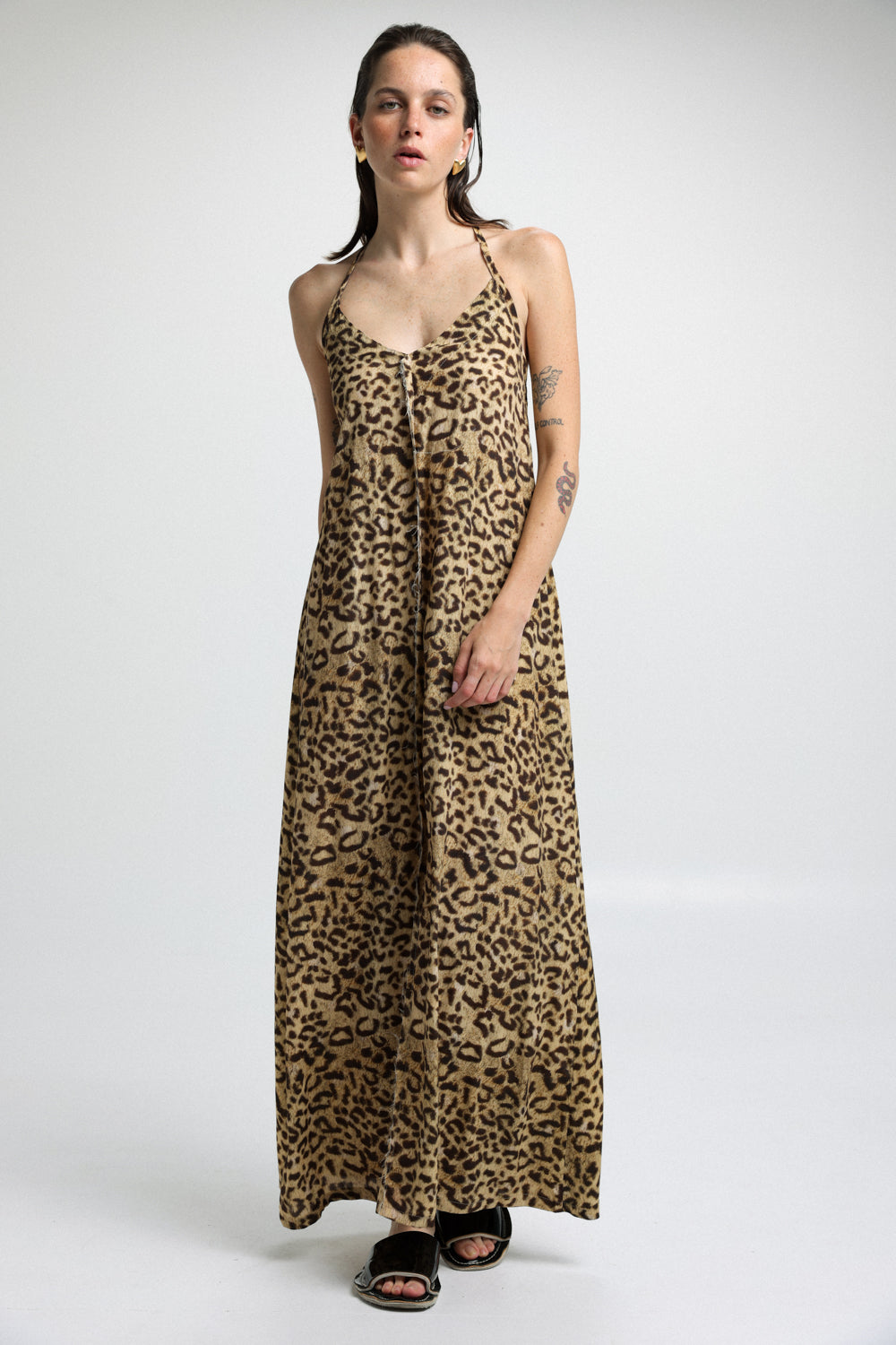 Trouble Leopard Dress