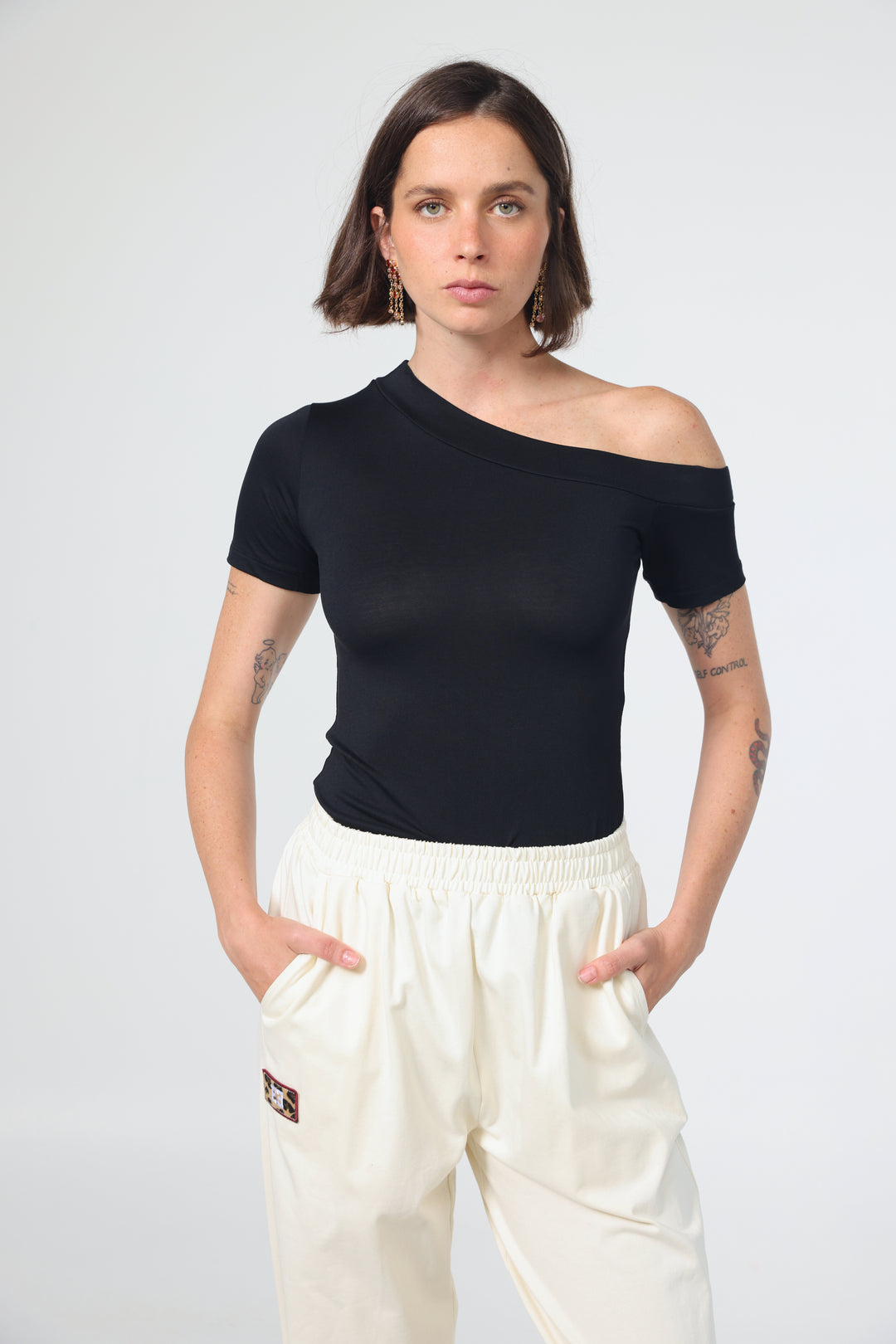 Luna Black T-Shirt