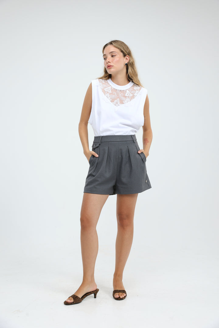 Review Grey Shorts