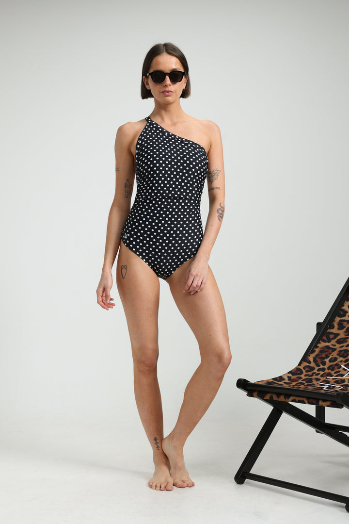 Degas Black Dots Swimsuit