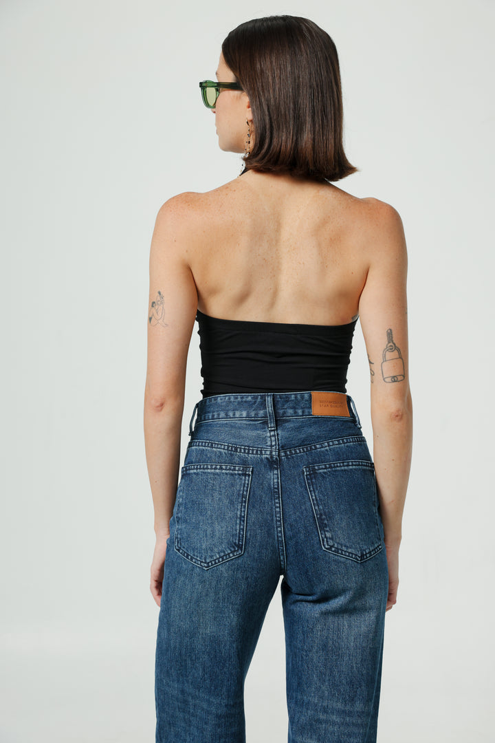 Imagine Black Mesh Tank