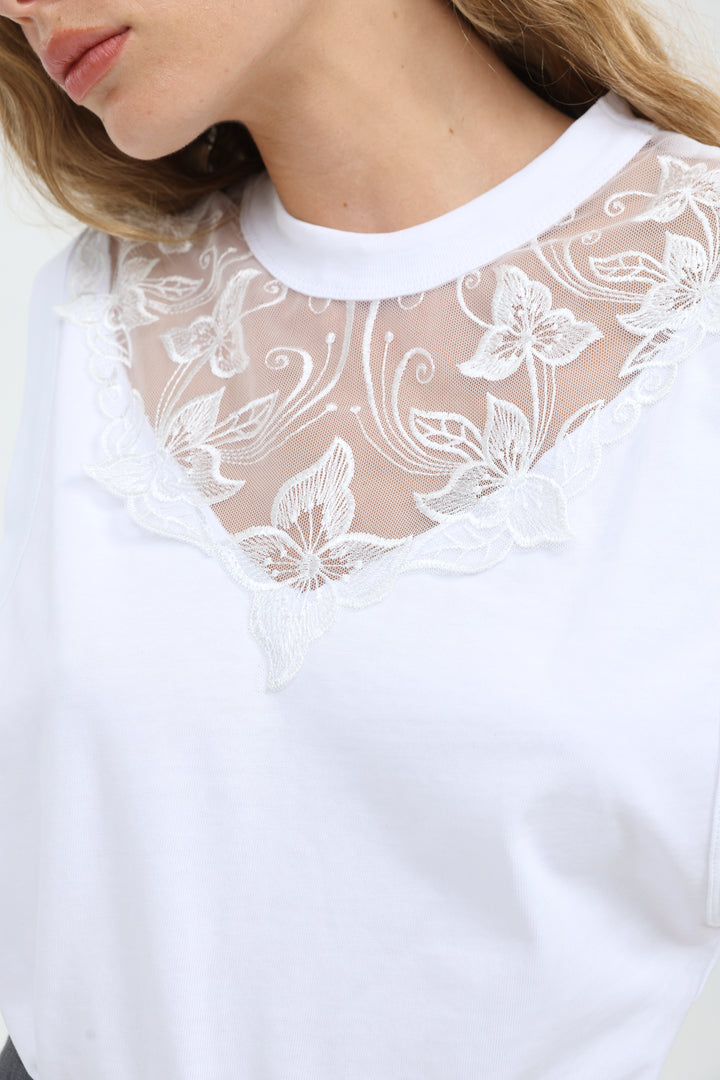 Reply White Bodysuit