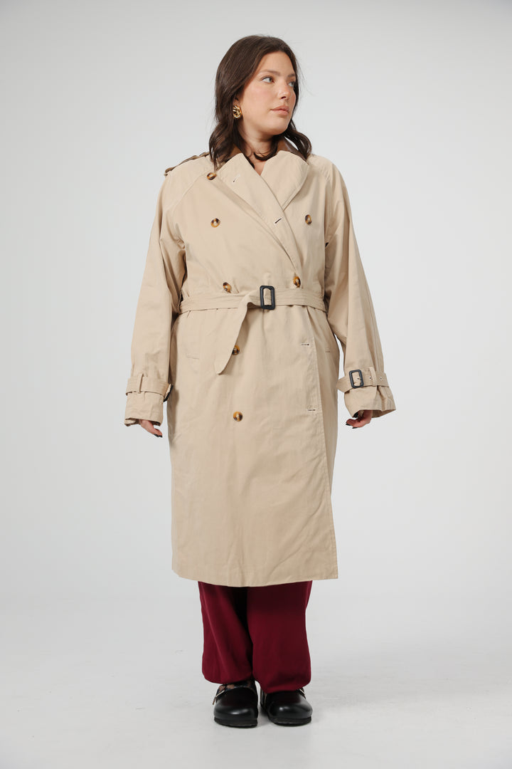 Beige Trench Coat
