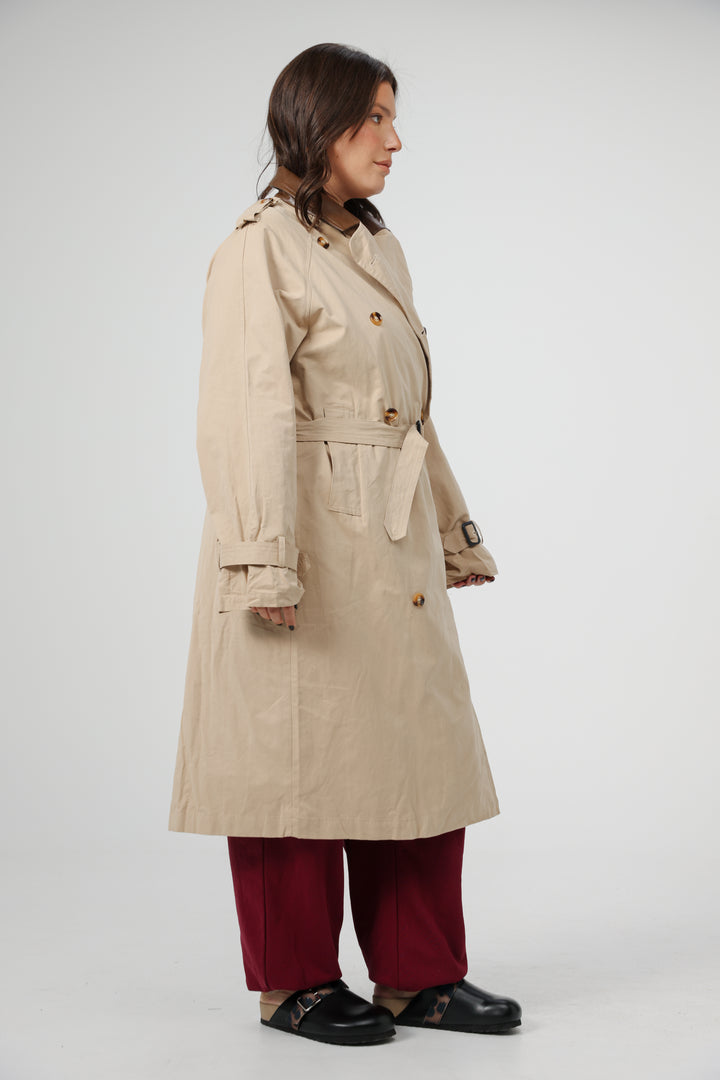 Beige Trench Coat