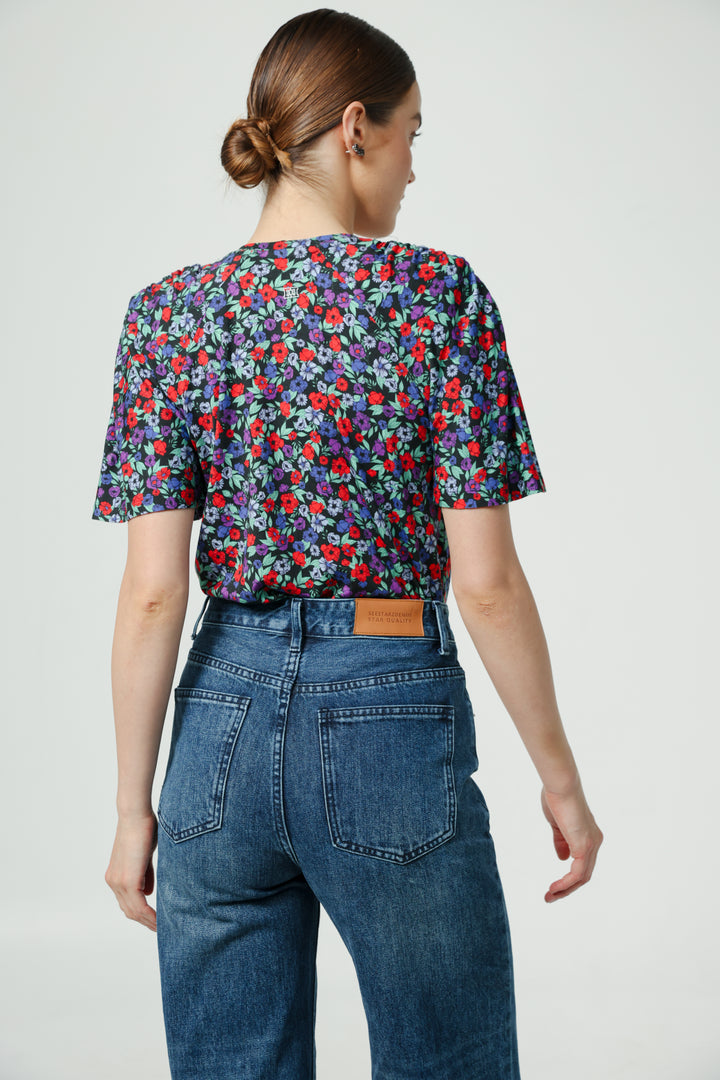 Trust Floral Padded T-Shirt