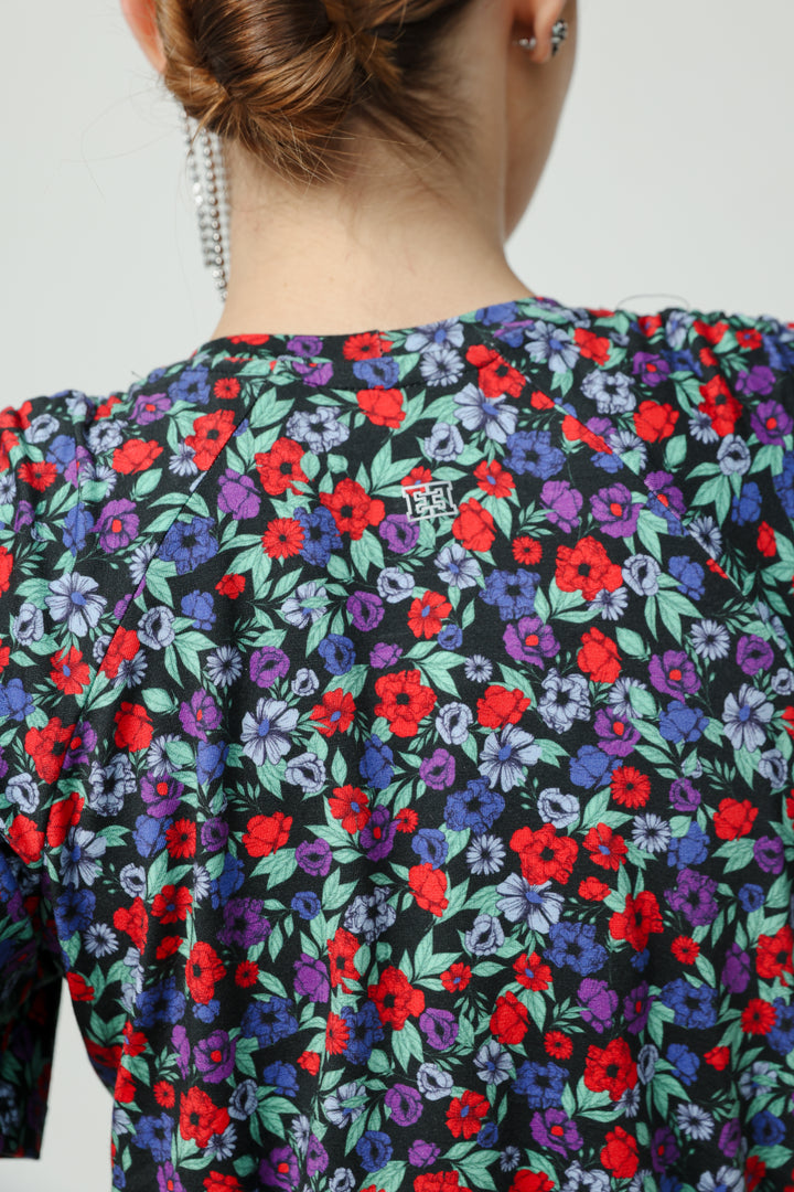 Trust Floral Padded T-Shirt