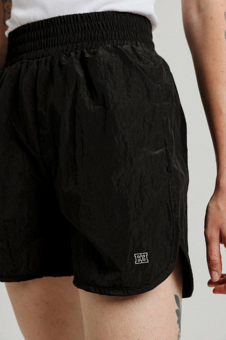 Buni's Black Nylon Shorts