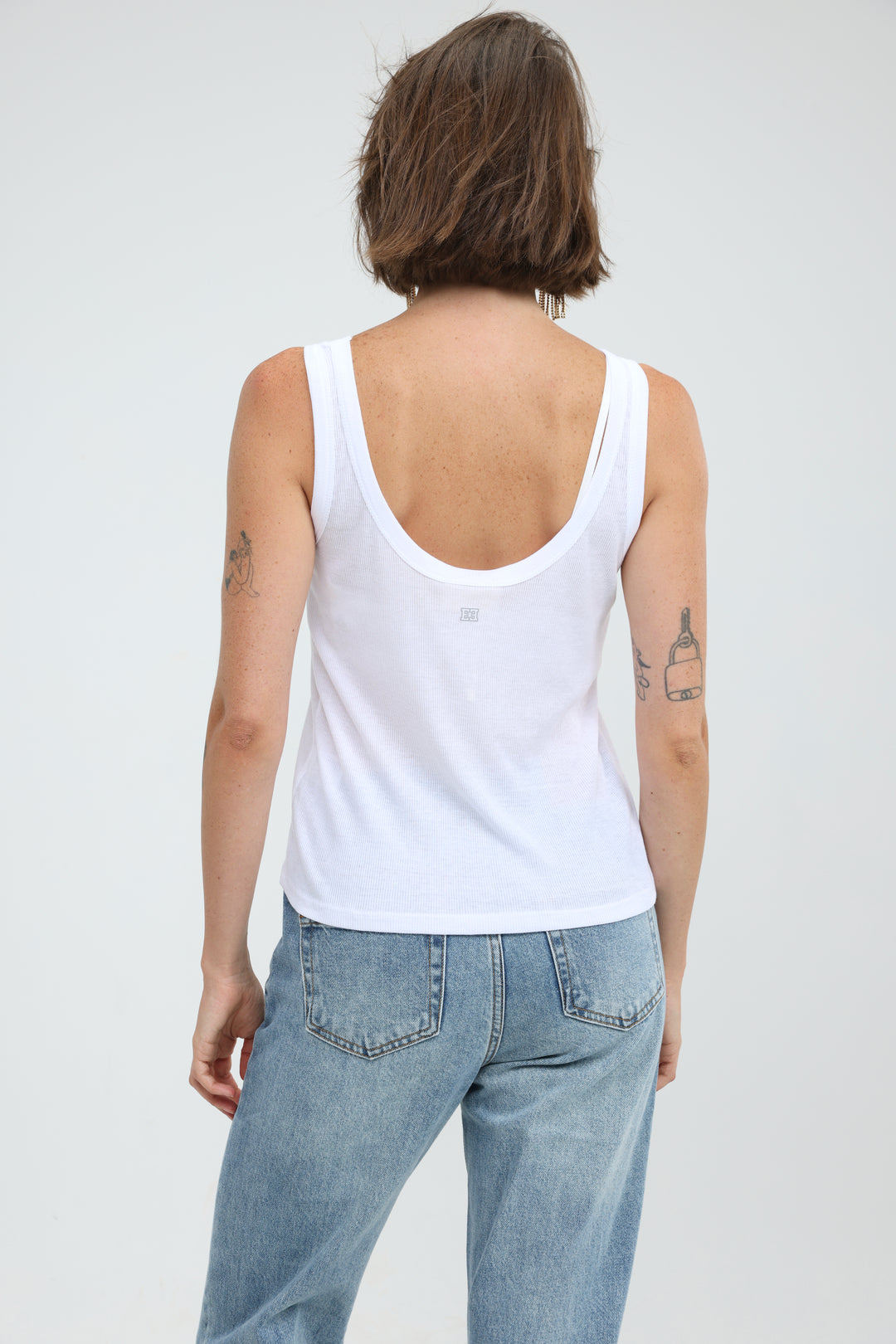 Clean56 White Tank