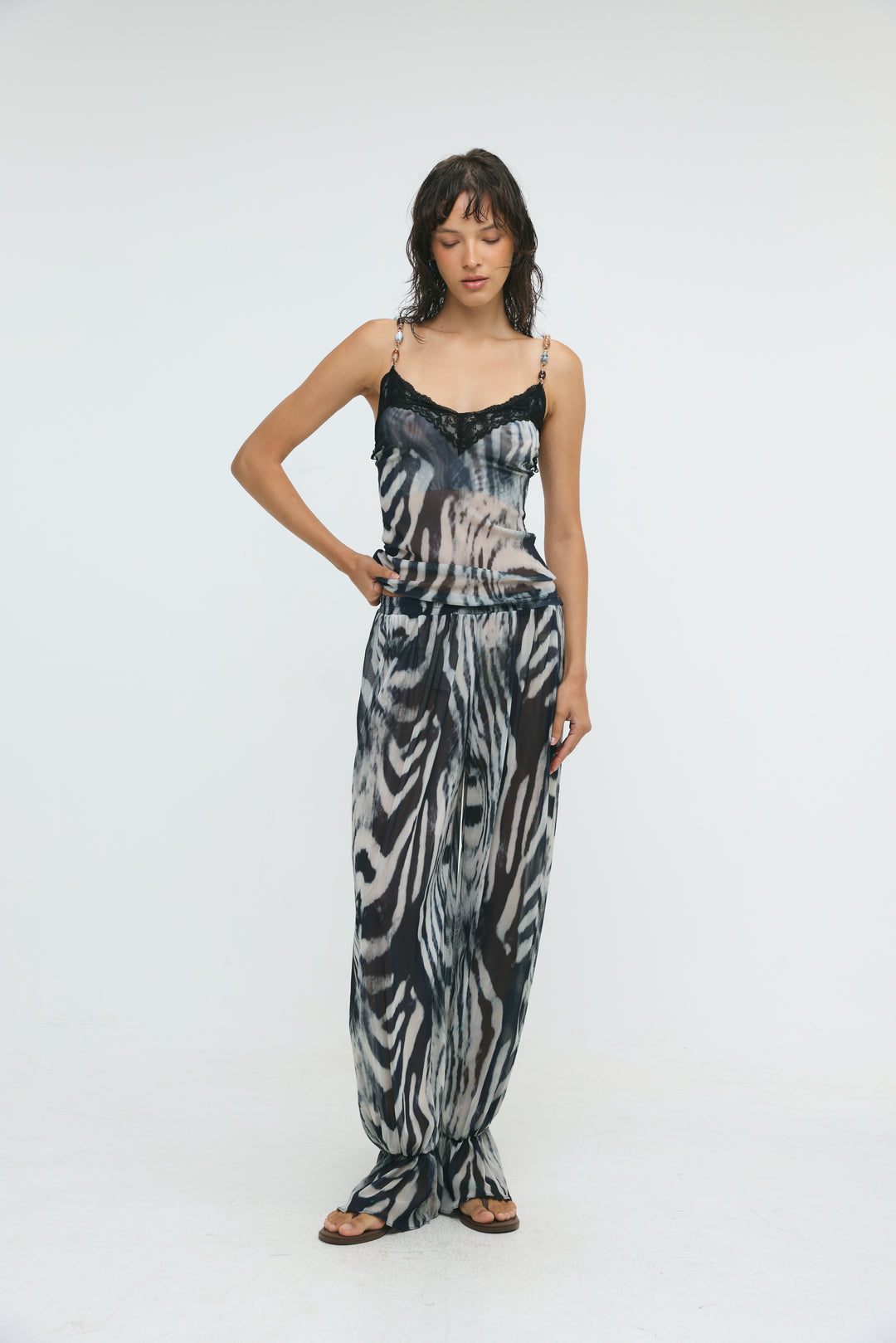 Zanzibar Zebra Bottoms