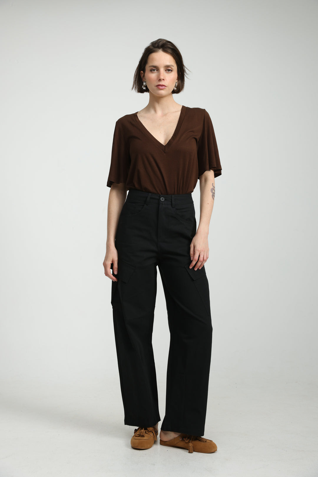 Getting Black Cargo Bottoms