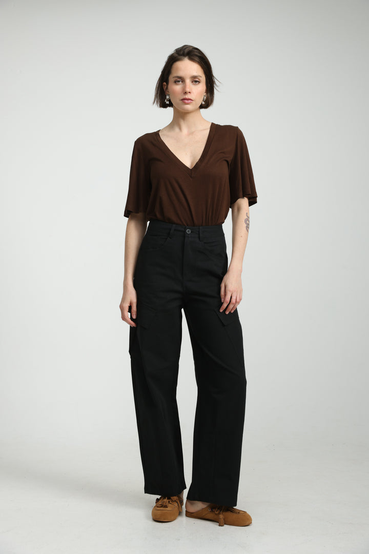 Getting Black Cargo Bottoms