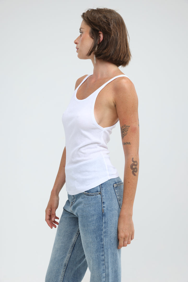 Clean55 White Tank