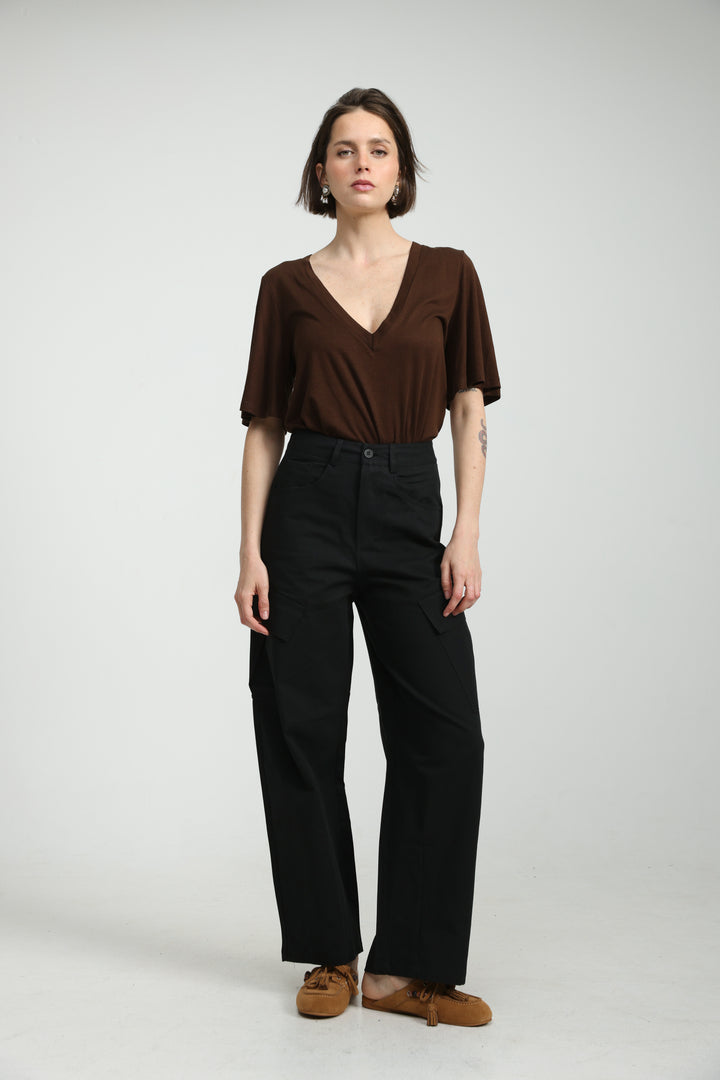 Getting Black Cargo Bottoms