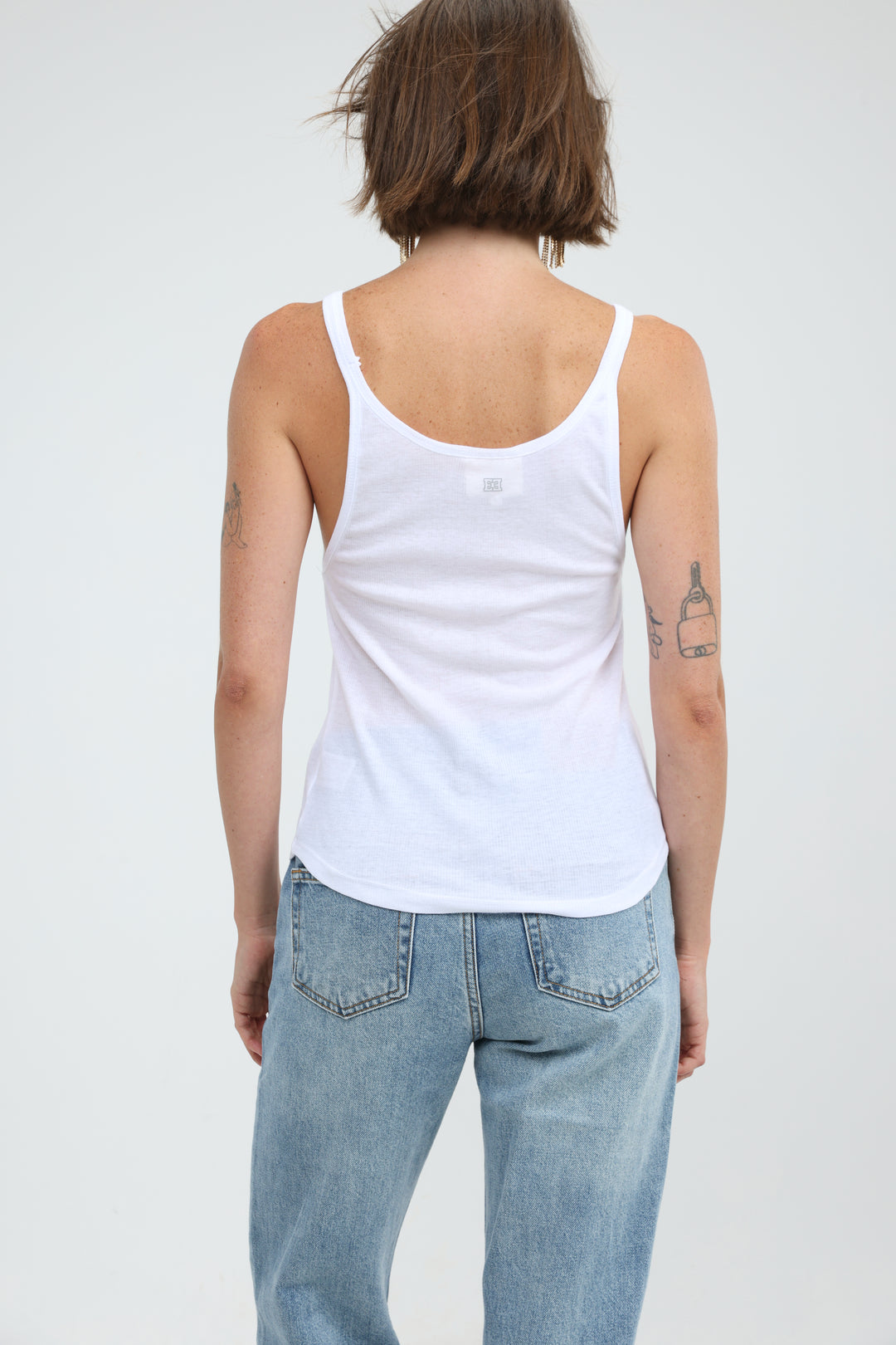 Clean55 White Tank