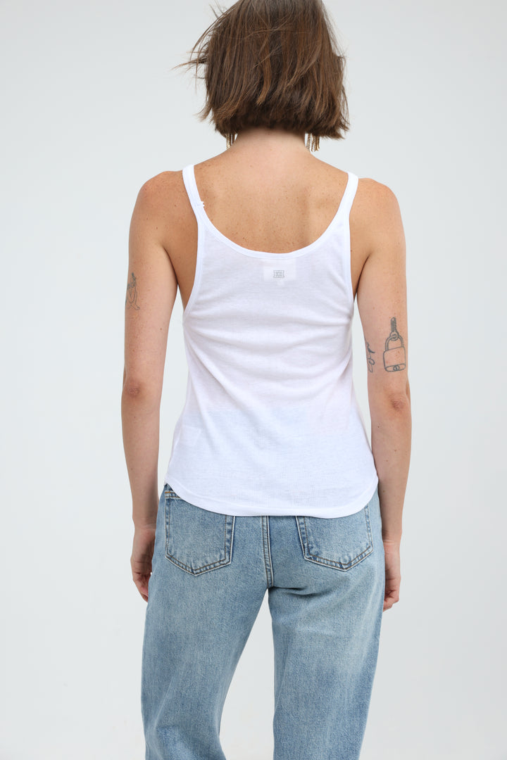 Clean55 White Tank