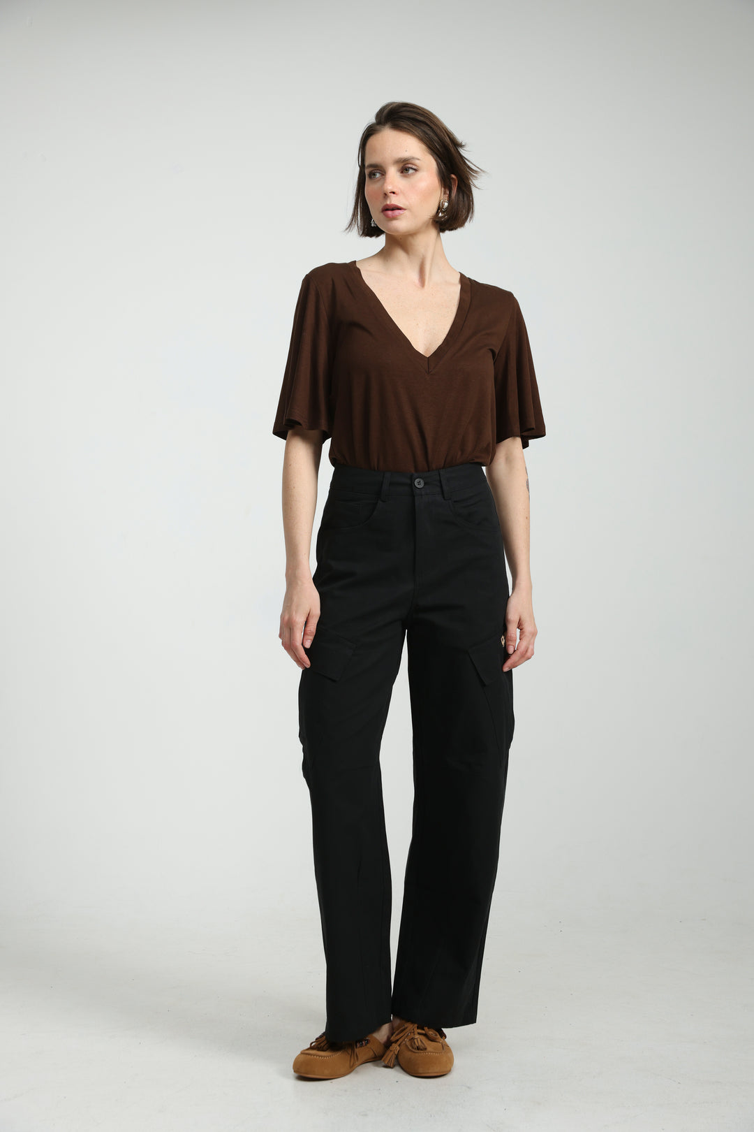 Getting Black Cargo Bottoms