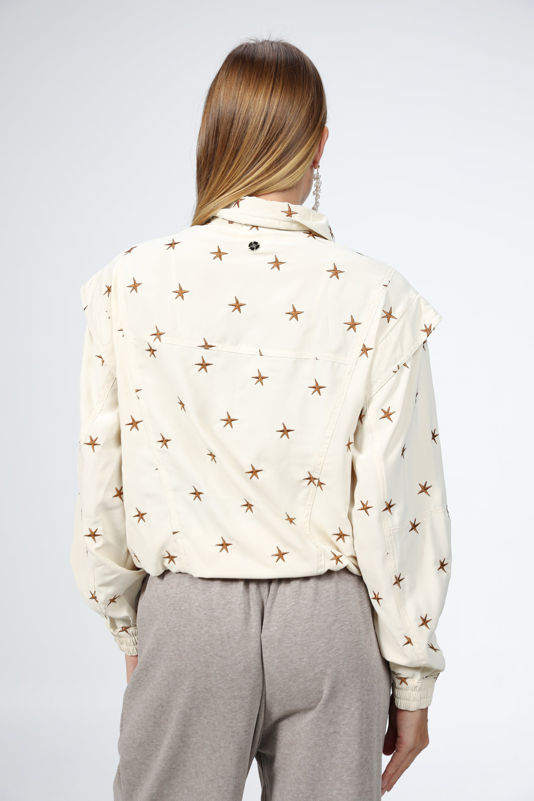 Puzzle Cream Stars Jacket