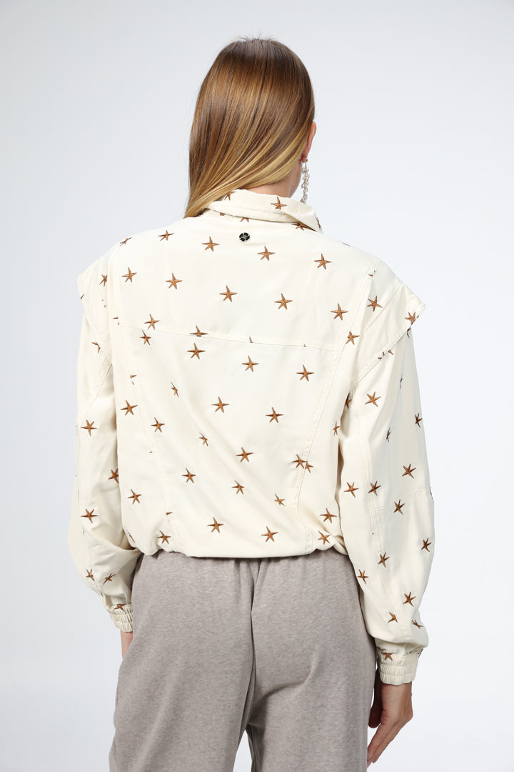 Puzzle Cream Stars Jacket