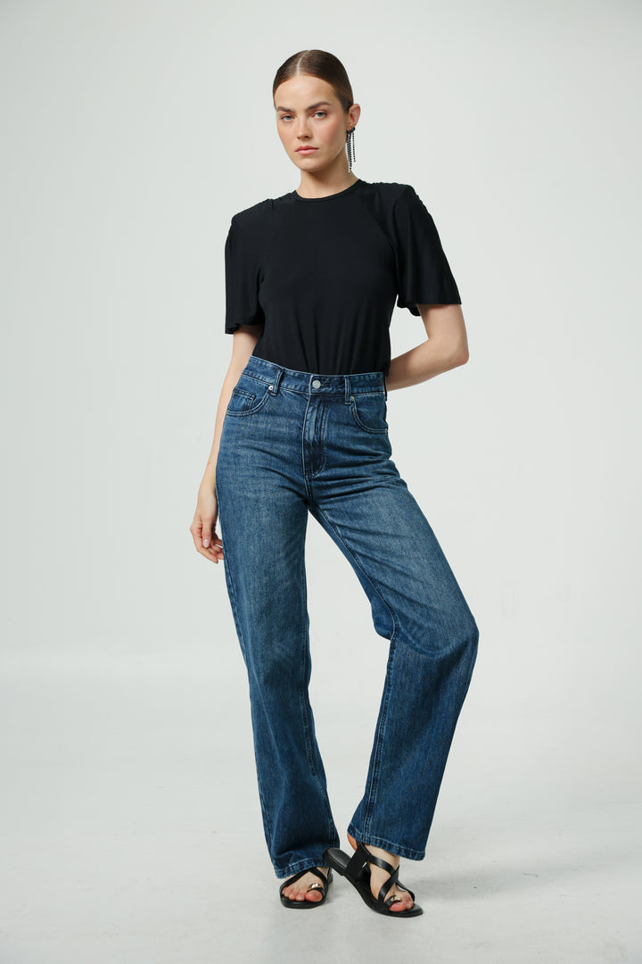 Trust Black Padded T-Shirt