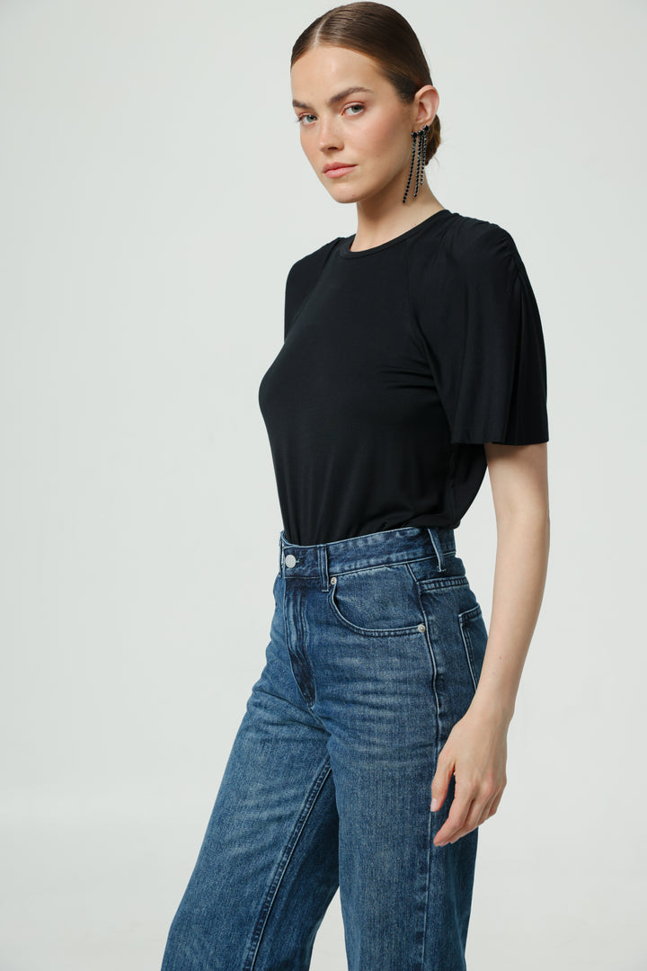Trust Black Padded T-Shirt