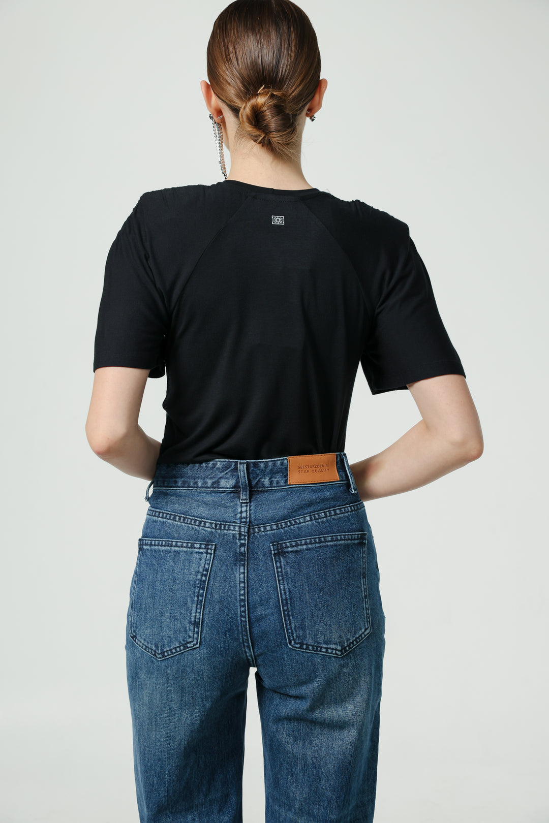 Trust Black Padded T-Shirt