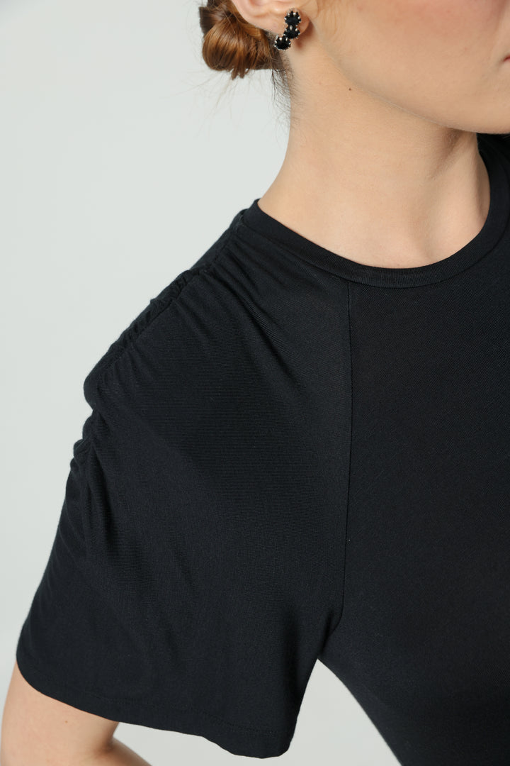Trust Black Padded T-Shirt