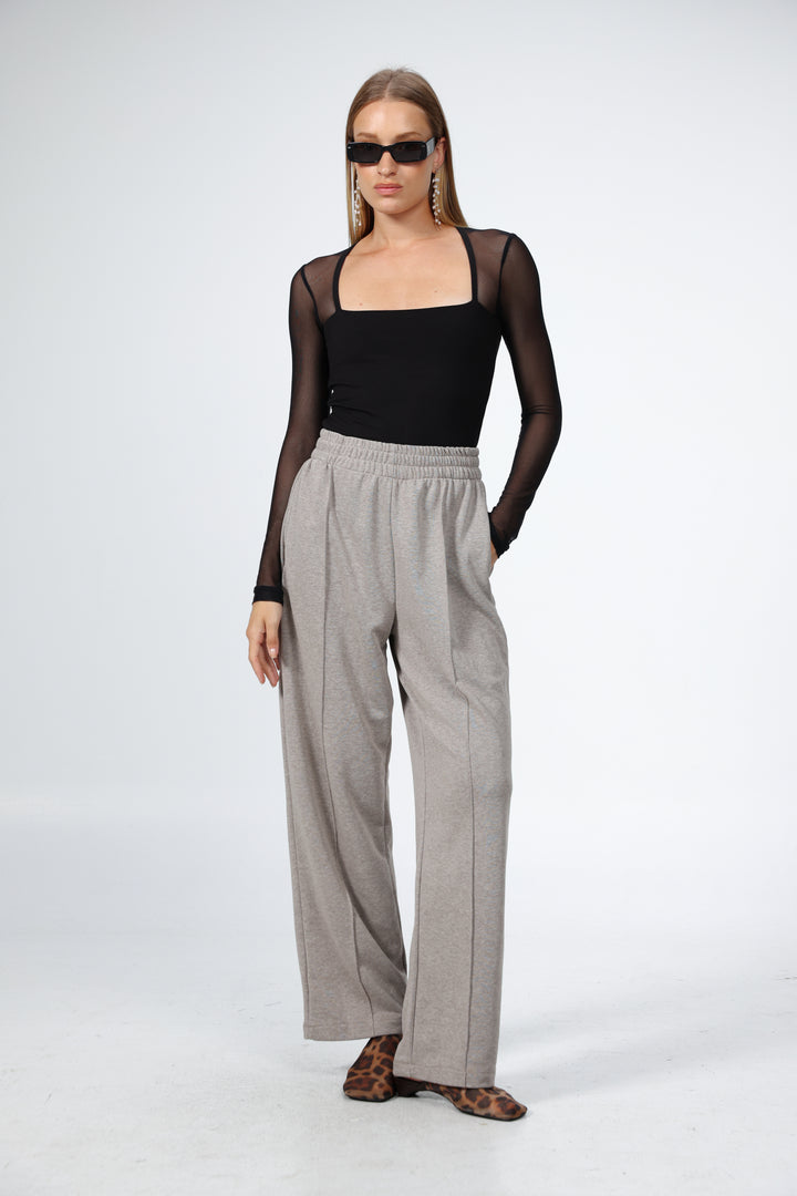 Yourself Black Mesh Shirt