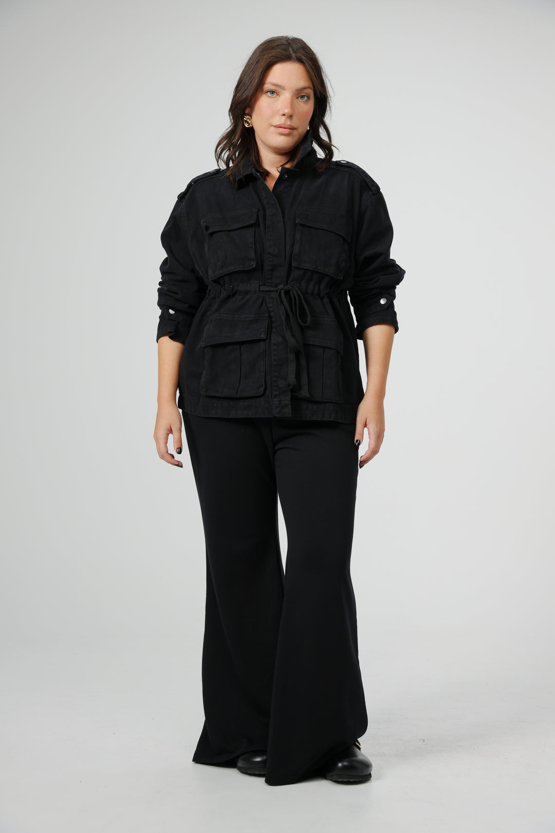 Hackney Wine Denim Jacket