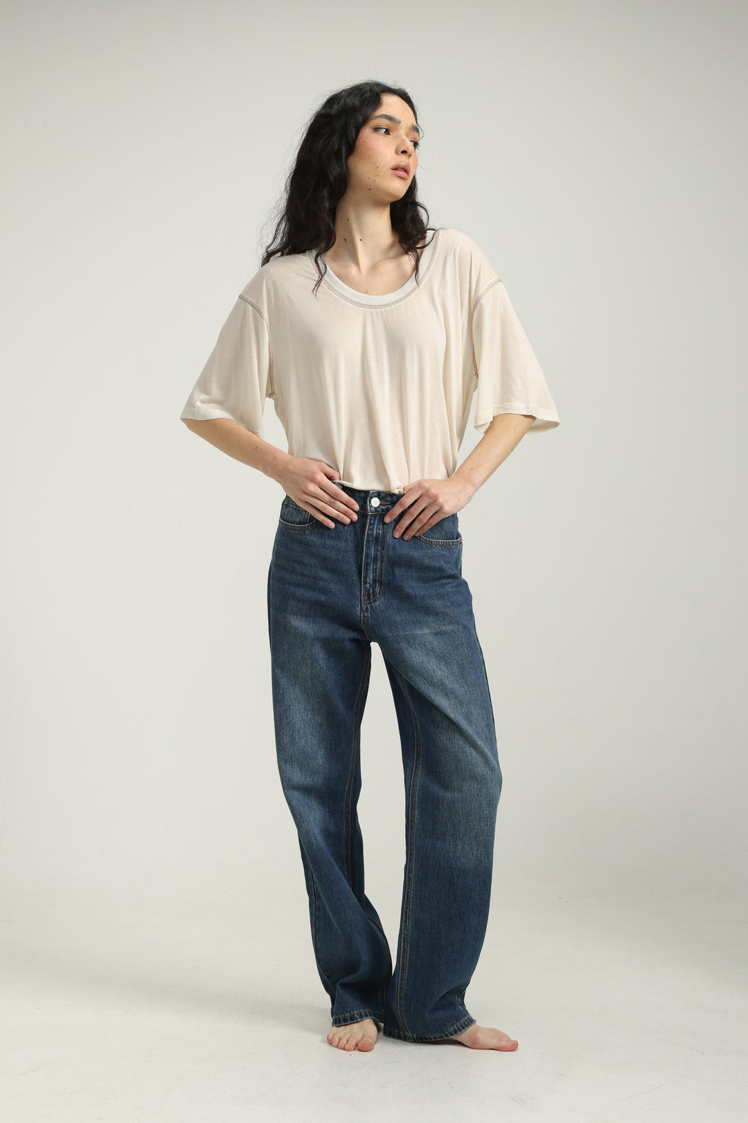 Clean20 Cream T-Shirt