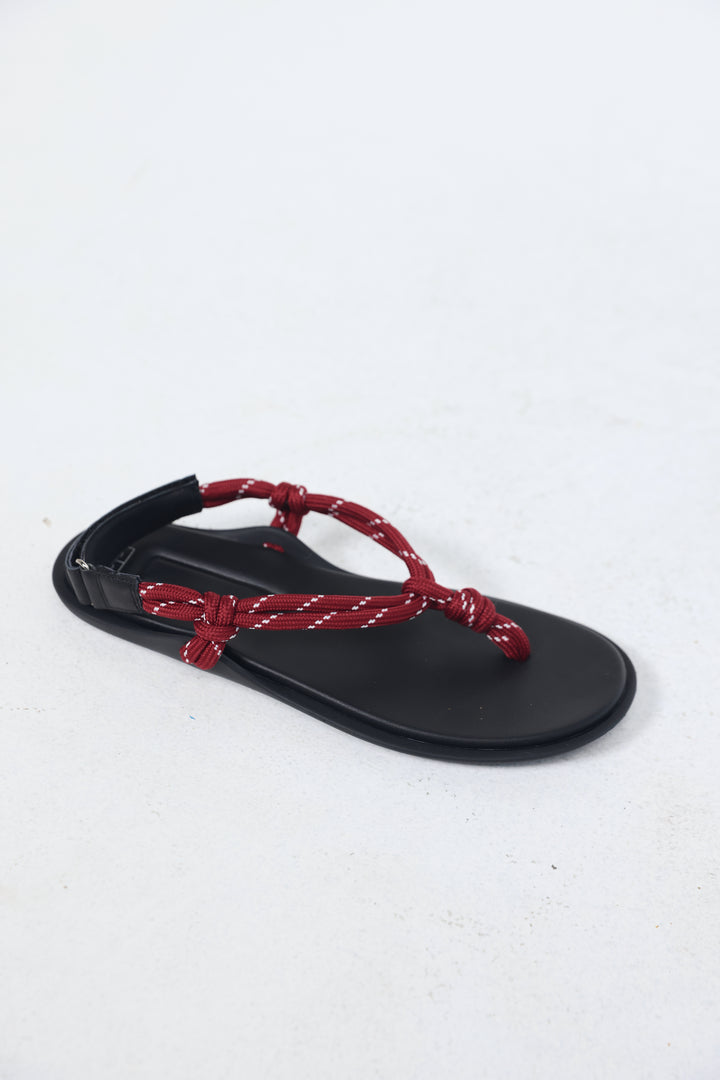EE Wine Cord Sandals