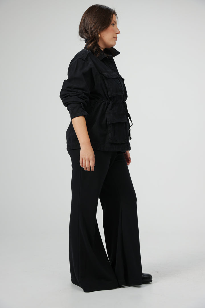 Hackney Wine Denim Jacket